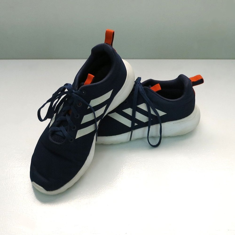 Adidas Low Lite Racer Blue Running Shoe, ART F35441 Cloudfoam